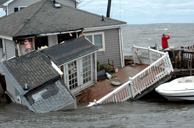 Hurricane Irene Destruction in America